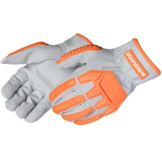 Orange Electrical Shock Resistant Glove, Size : Small, Medium